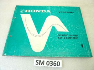 Catalogo parti ricambio Honda VFR750FG ricambi ORIGINALE ita eng Parts Catalog dim 21,5 x 28 cm