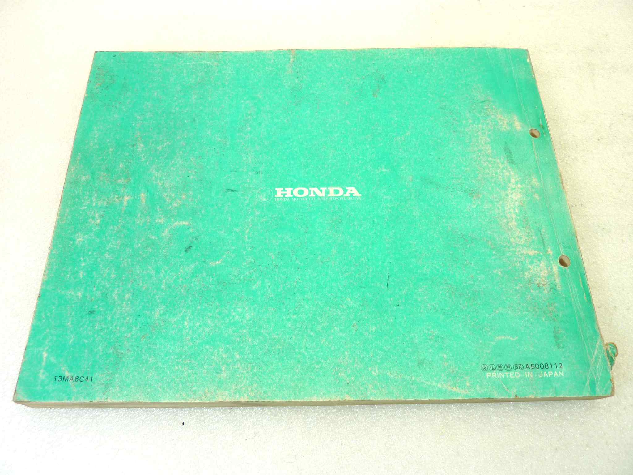 Catalogo parti ricambio Honda CBX400 F F2 ricambi ORIGINALE eng fra ger esp Parts Catalog dim 21,5 x 28 cm - immagine 3