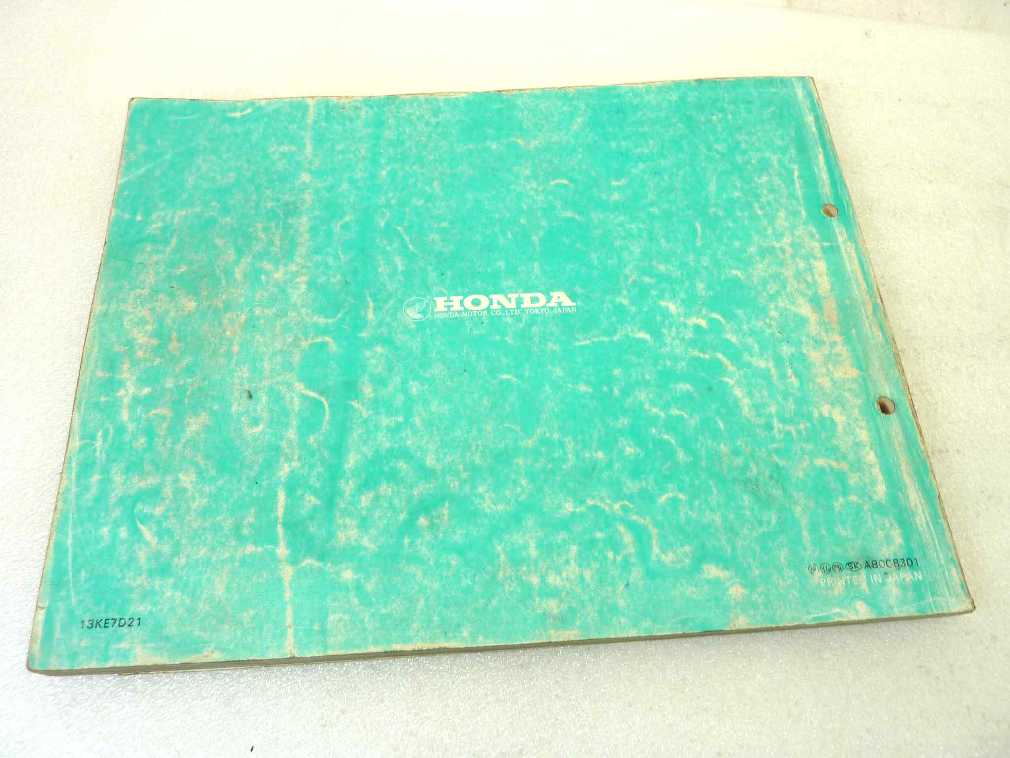 Catalogo parti ricambio Honda VF400FD ricambi ORIGINALE eng fra ger Parts Catalog dim 21,5 x 28 cm - immagine 3
