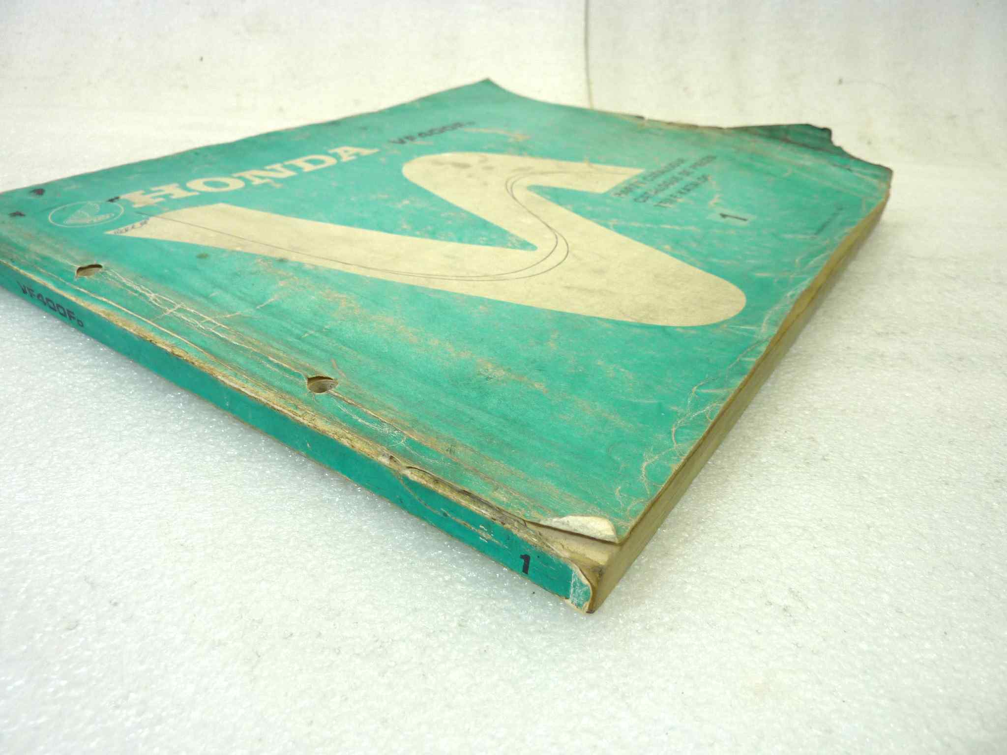 Catalogo parti ricambio Honda VF400FD ricambi ORIGINALE eng fra ger Parts Catalog dim 21,5 x 28 cm - immagine 8