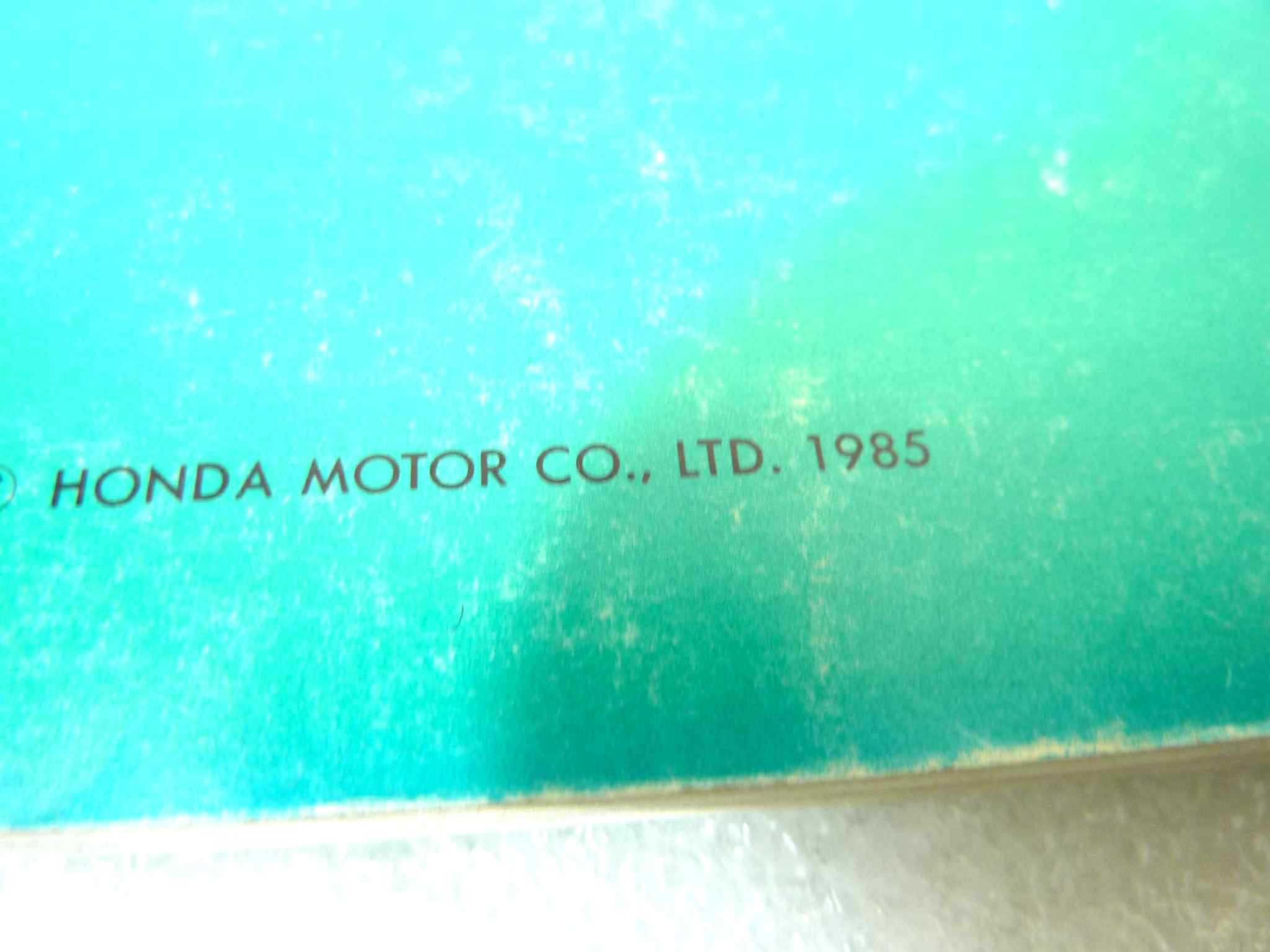 Catalogo parti ricambio Honda CB450SC ricambi ORIGINALE ita eng fra Parts Catalog dim 21,5 x 28 cm - immagine 2
