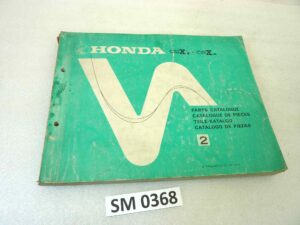 Catalogo parti ricambio Honda CBXZ A ricambi ORIGINALE eng fra ger esp Parts Catalog dim 21,5 x 28 cm