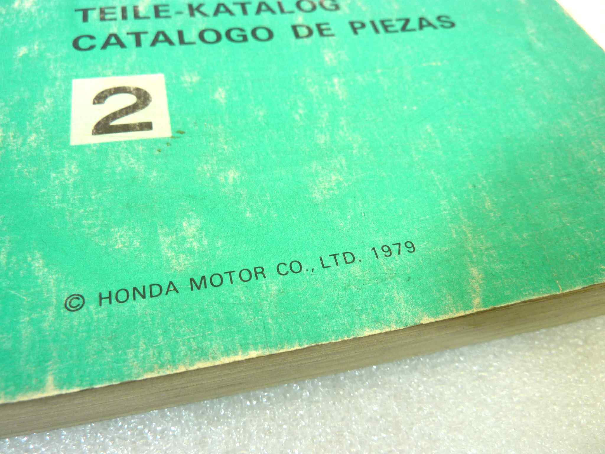 Catalogo parti ricambio Honda CBXZ A ricambi ORIGINALE eng fra ger esp Parts Catalog dim 21,5 x 28 cm - immagine 2