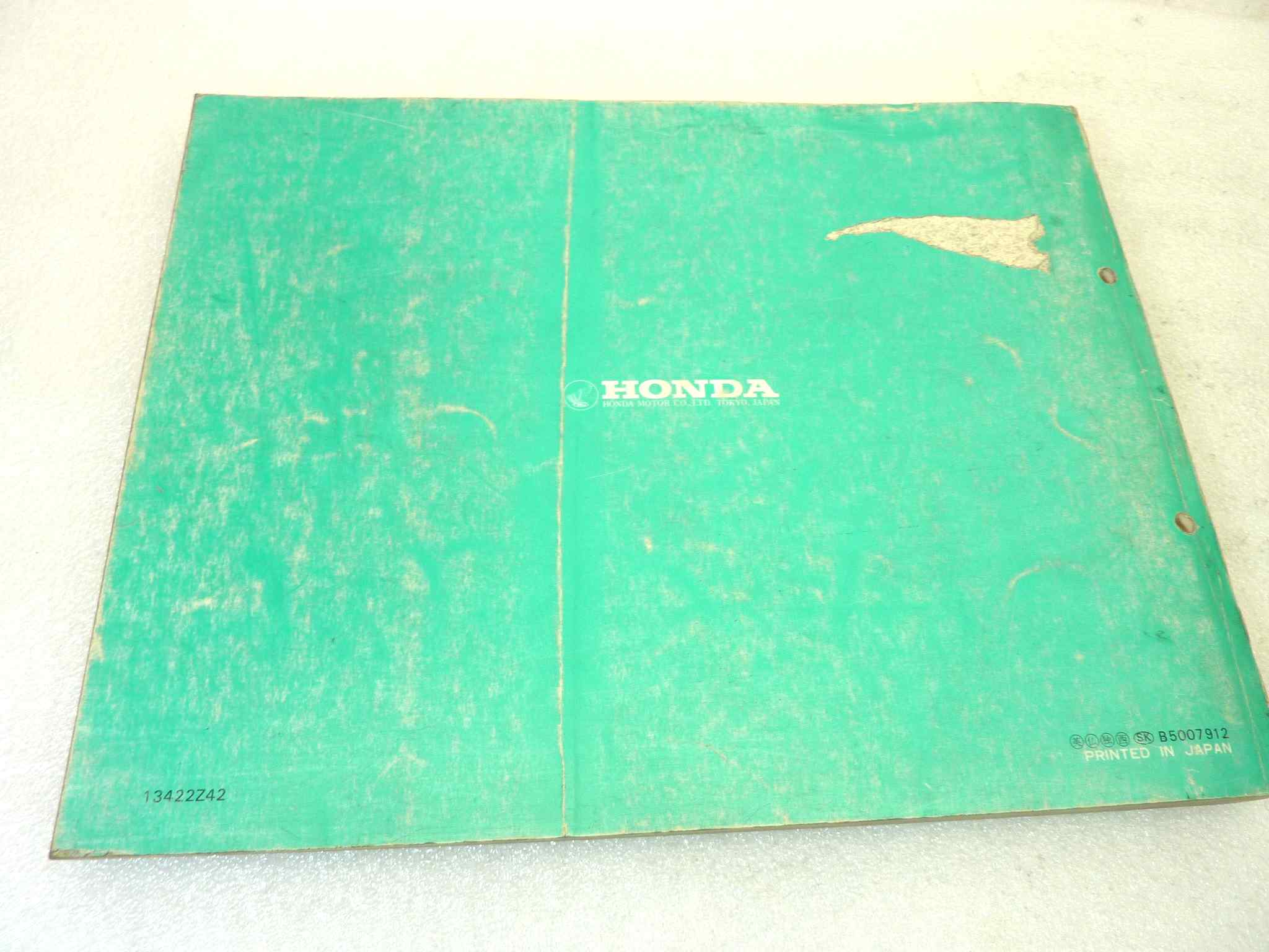 Catalogo parti ricambio Honda CBXZ A ricambi ORIGINALE eng fra ger esp Parts Catalog dim 21,5 x 28 cm - immagine 3