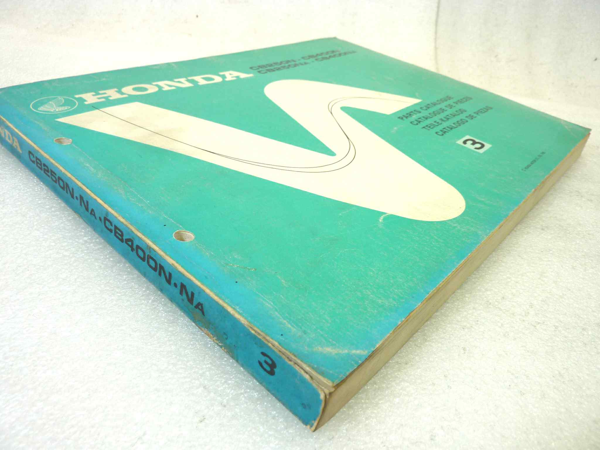 Catalogo parti ricambio Honda CB250 400 N NA ricambi ORIGINALE eng fra ger esp Parts Catalog dim 21,5 x 28 cm - immagine 7