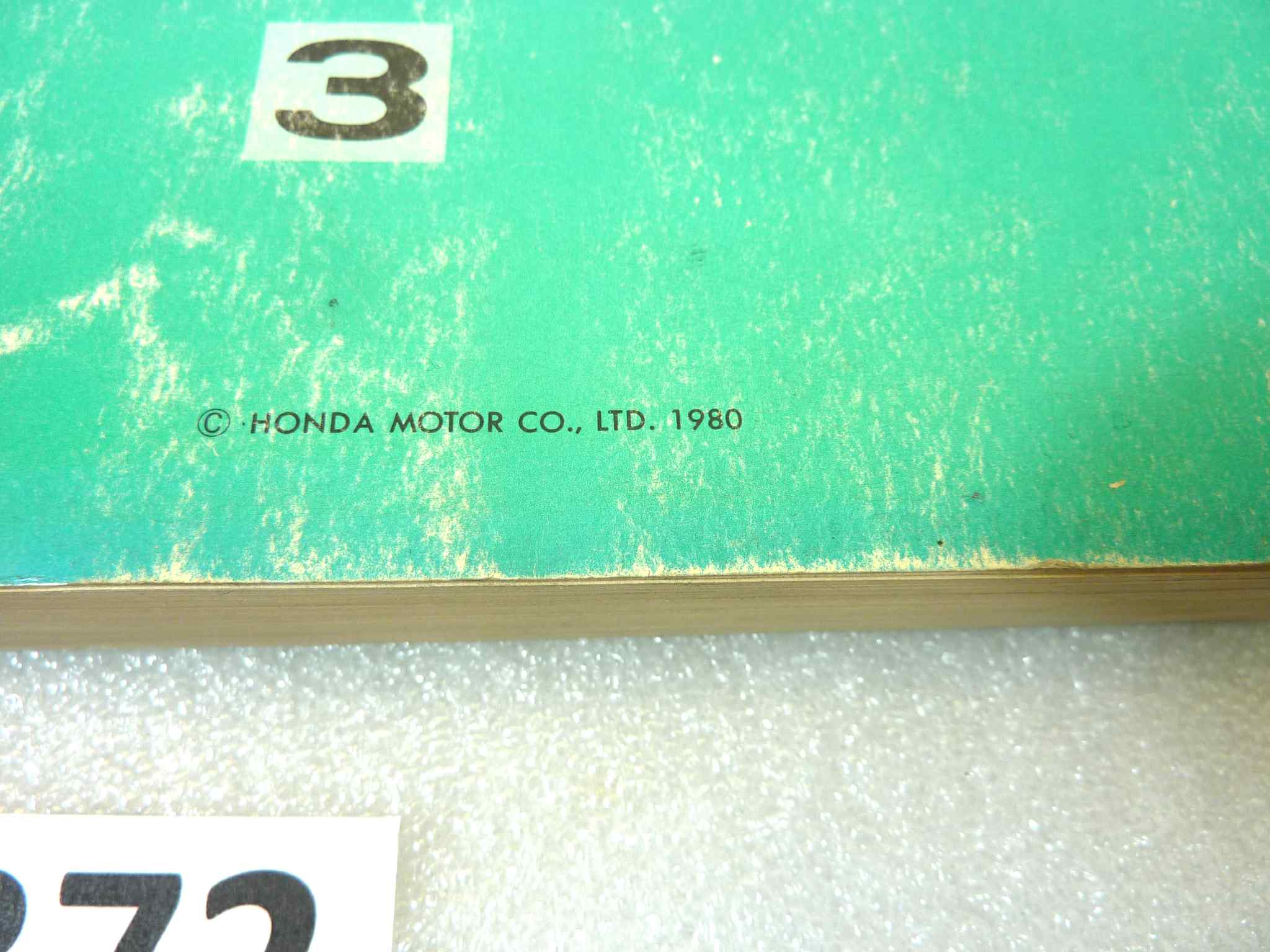 Catalogo parti ricambio Honda CB250T 400T TZ ricambi ORIGINALE eng fra ger esp Parts Catalog dim 21,5 x 28 cm - immagine 2