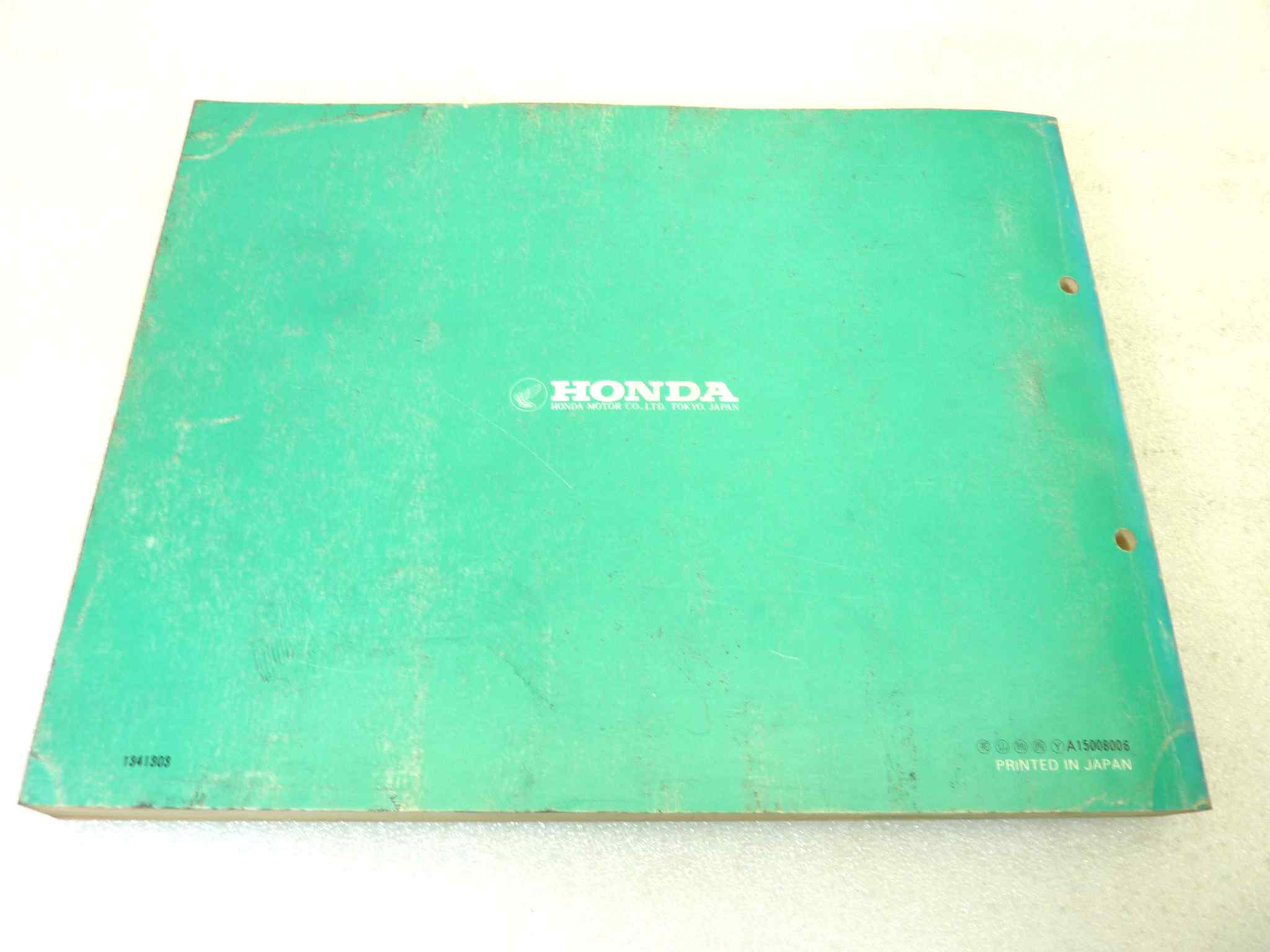 Catalogo parti ricambio Honda CB250T 400T TZ ricambi ORIGINALE eng fra ger esp Parts Catalog dim 21,5 x 28 cm - immagine 3