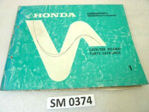 Catalogo parti ricambio Honda CBR600F Hurricane ricambi ORIGINALE ita eng Parts Catalog dim 21,5 x 28 cm