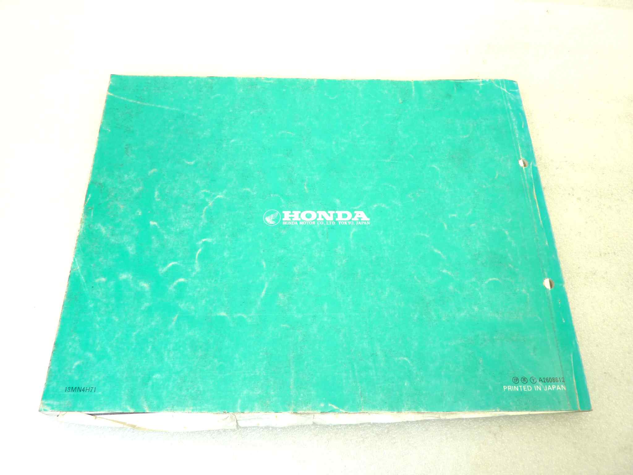 Catalogo parti ricambio Honda CBR600F Hurricane ricambi ORIGINALE ita eng Parts Catalog dim 21,5 x 28 cm - immagine 3