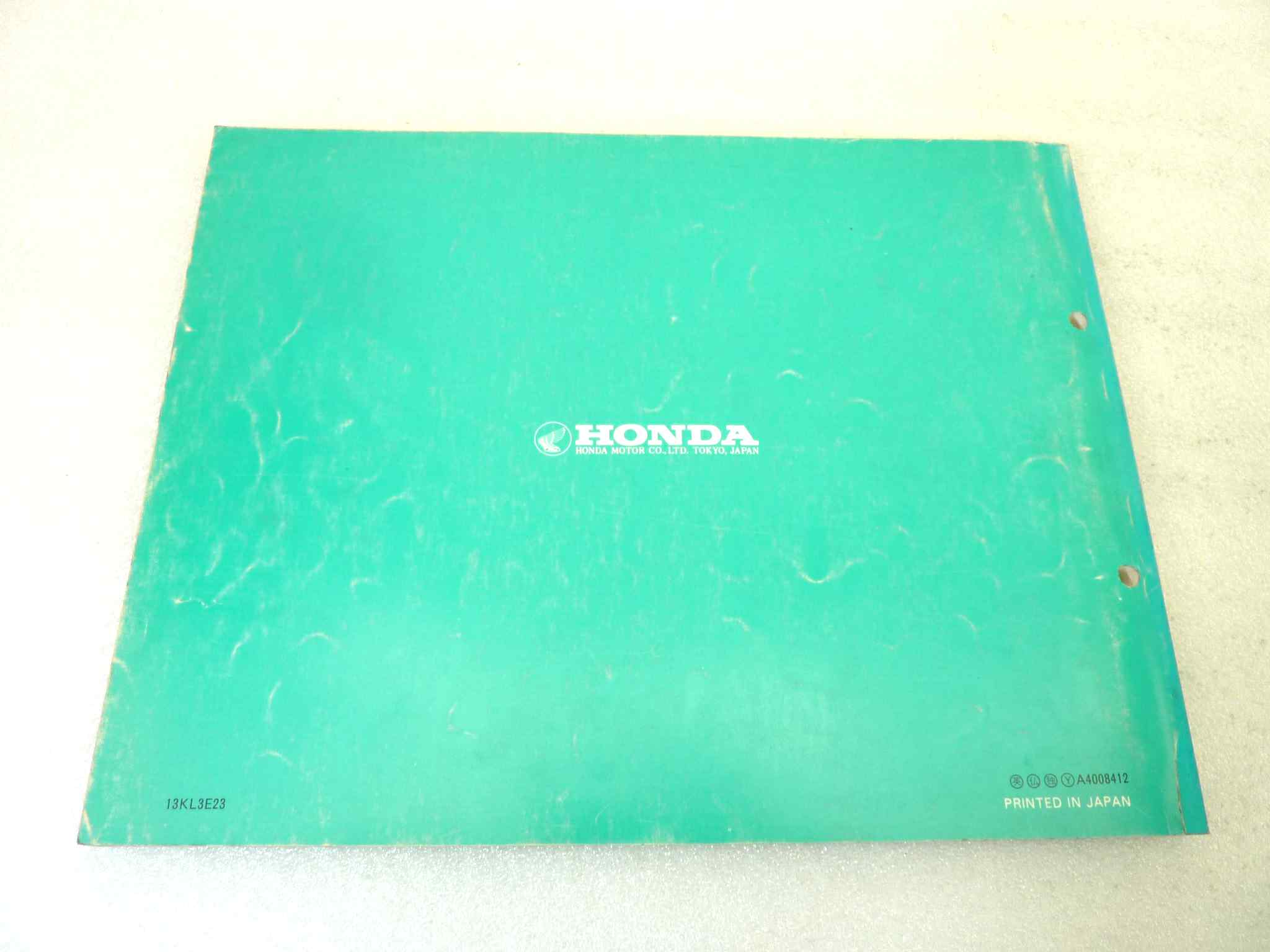Catalogo parti ricambio Honda XL350R ricambi ORIGINALE eng fra ger Parts Catalog dim 21,5 x 28 cm - immagine 3