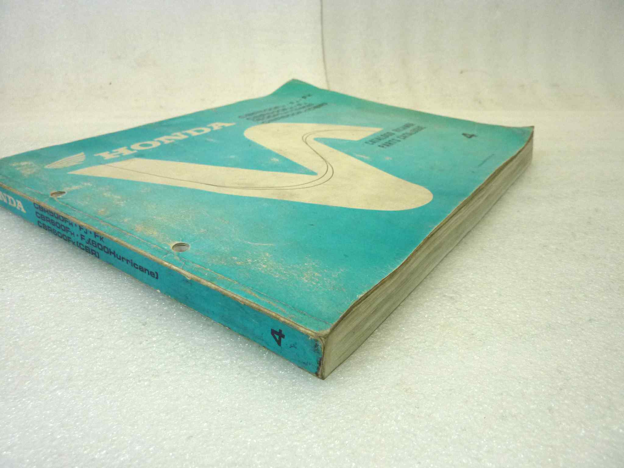 Catalogo parti ricambio Honda CBR500 600 Hurricane ricambi ORIGINALE ita eng Parts Catalog dim 21,5 x 28 cm - immagine 7