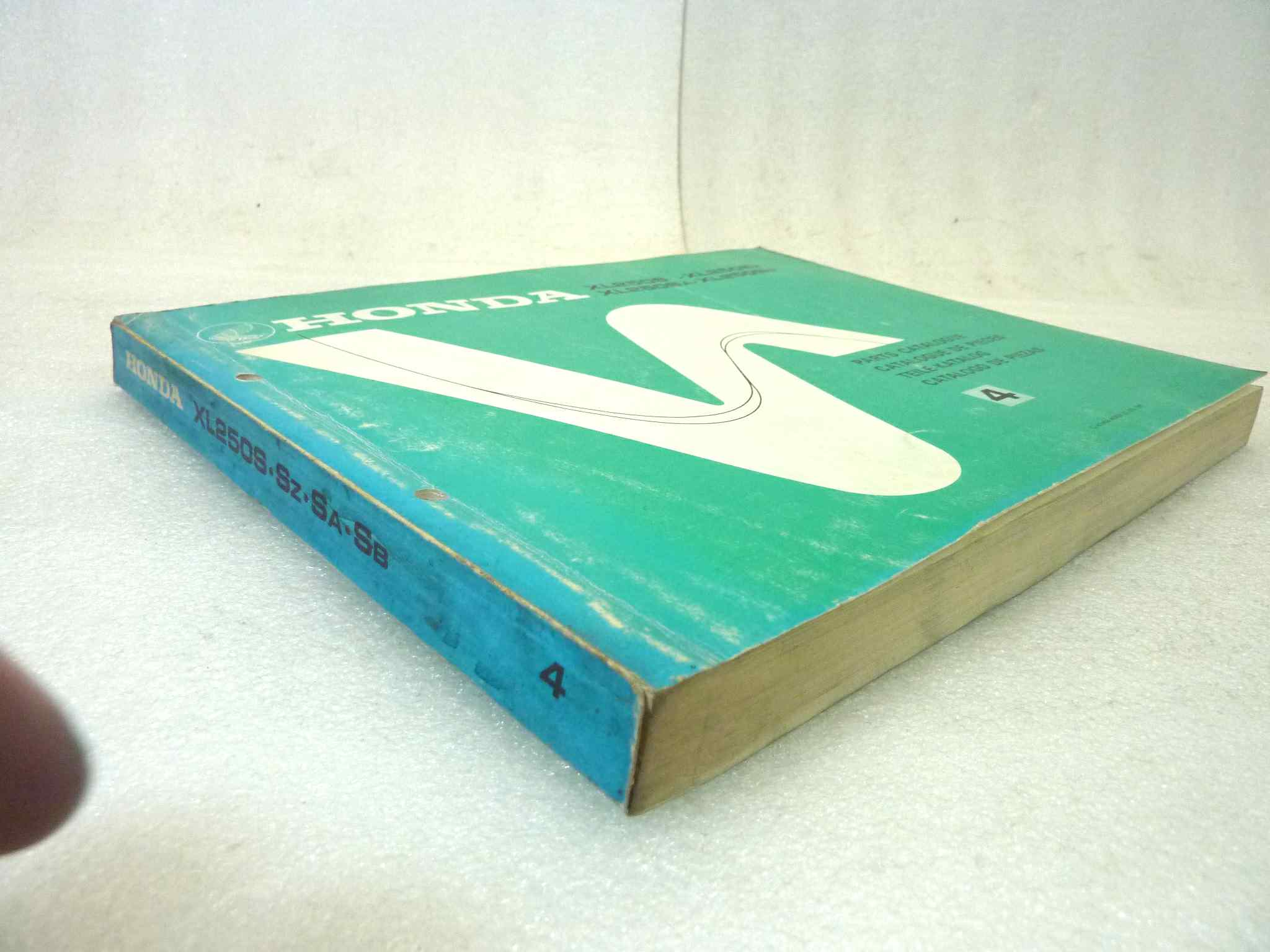 Catalogo parti ricambio Honda XL250S ricambi ORIGINALE eng fra ger esp Parts Catalog dim 21,5 x 28 cm - immagine 7