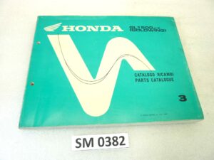 Catalogo parti ricambio Honda GL1500 GoldWing 3 ricambi ORIGINALE ita eng Parts Catalog dim 21,5 x 28 cm