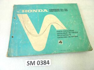 Catalogo parti ricambio Honda CB250 400 N 4 ricambi ORIGINALE eng fra ger esp Parts Catalog dim 21,5 x 28 cm