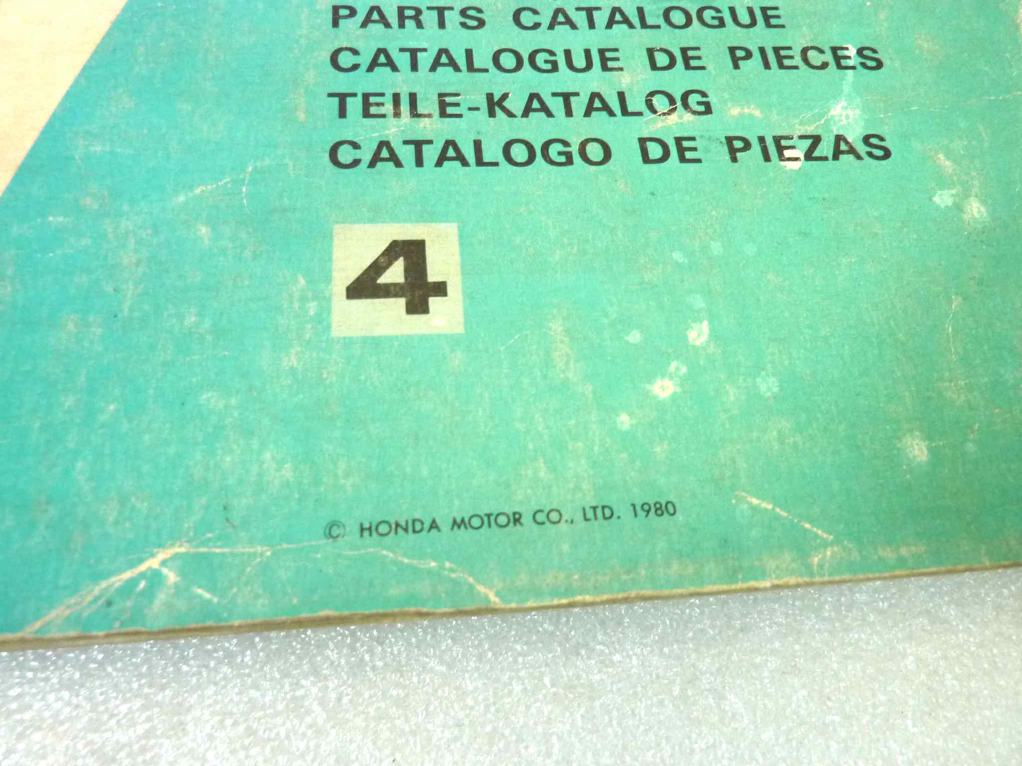 Catalogo parti ricambio Honda CB250 400 N 4 ricambi ORIGINALE eng fra ger esp Parts Catalog dim 21,5 x 28 cm - immagine 2