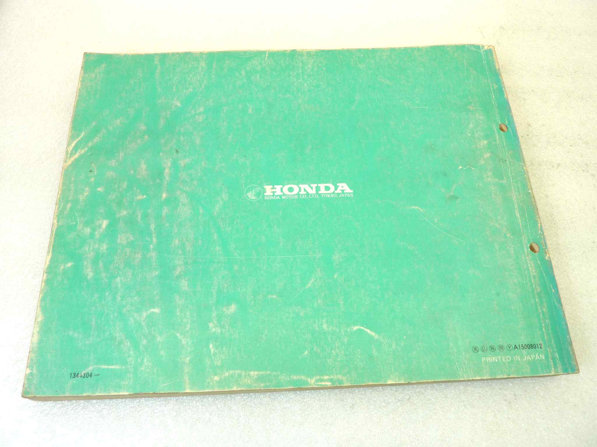 Catalogo parti ricambio Honda CB250 400 N 4 ricambi ORIGINALE eng fra ger esp Parts Catalog dim 21,5 x 28 cm - immagine 3