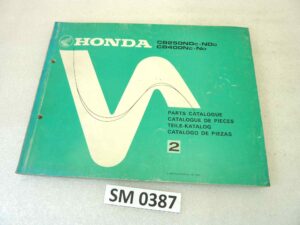 Catalogo parti ricambio Honda CB25 400 N 2 ricambi ORIGINALE eng fra ger esp Parts Catalog dim 21,5 x 28 cm