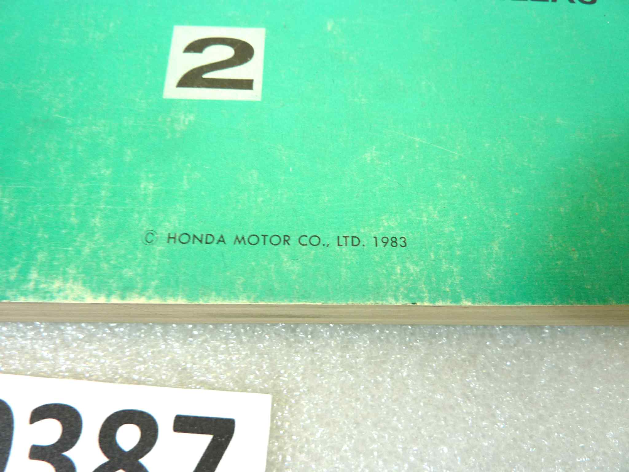 Catalogo parti ricambio Honda CB25 400 N 2 ricambi ORIGINALE eng fra ger esp Parts Catalog dim 21,5 x 28 cm - immagine 2