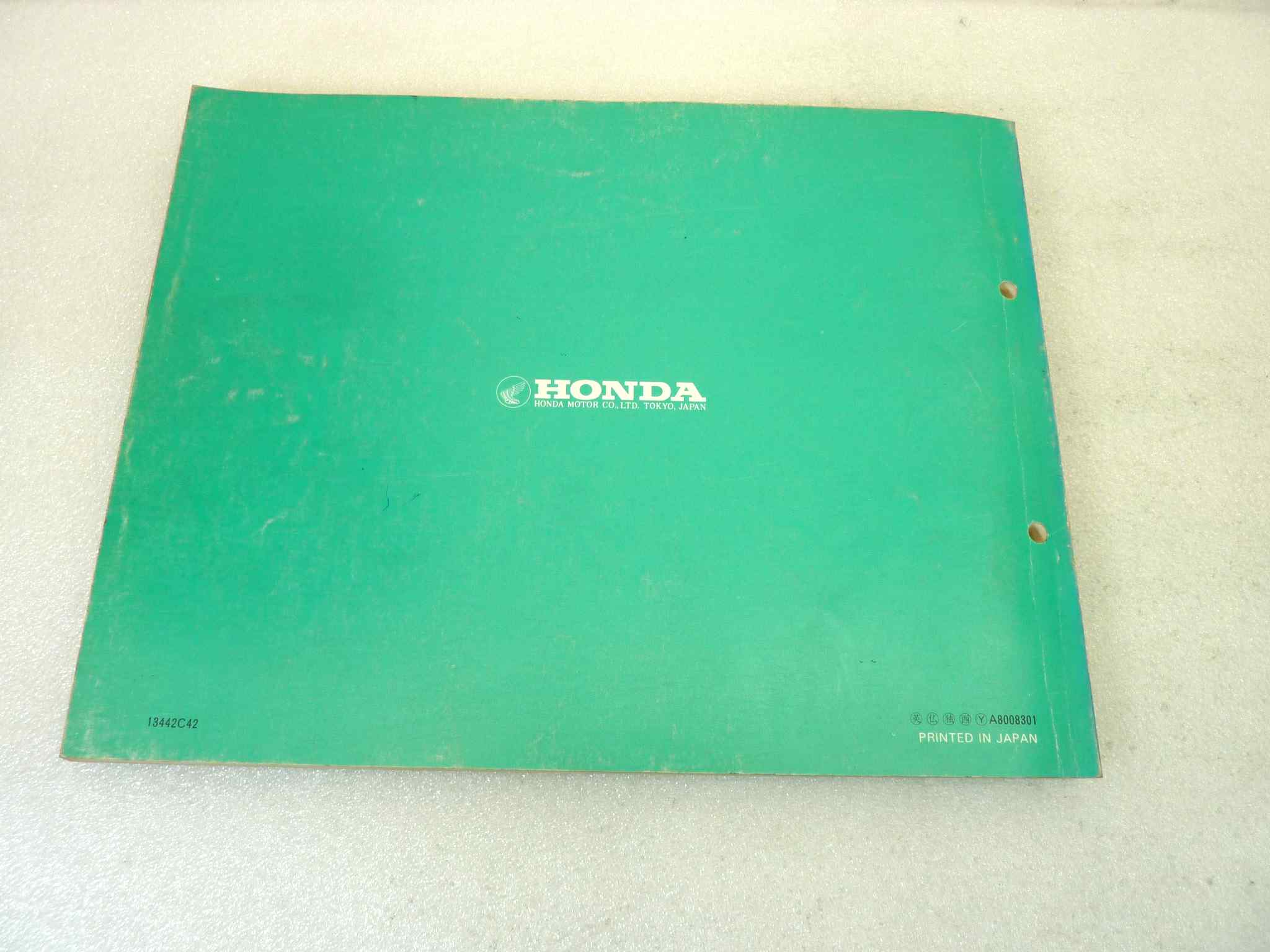Catalogo parti ricambio Honda CB25 400 N 2 ricambi ORIGINALE eng fra ger esp Parts Catalog dim 21,5 x 28 cm - immagine 3
