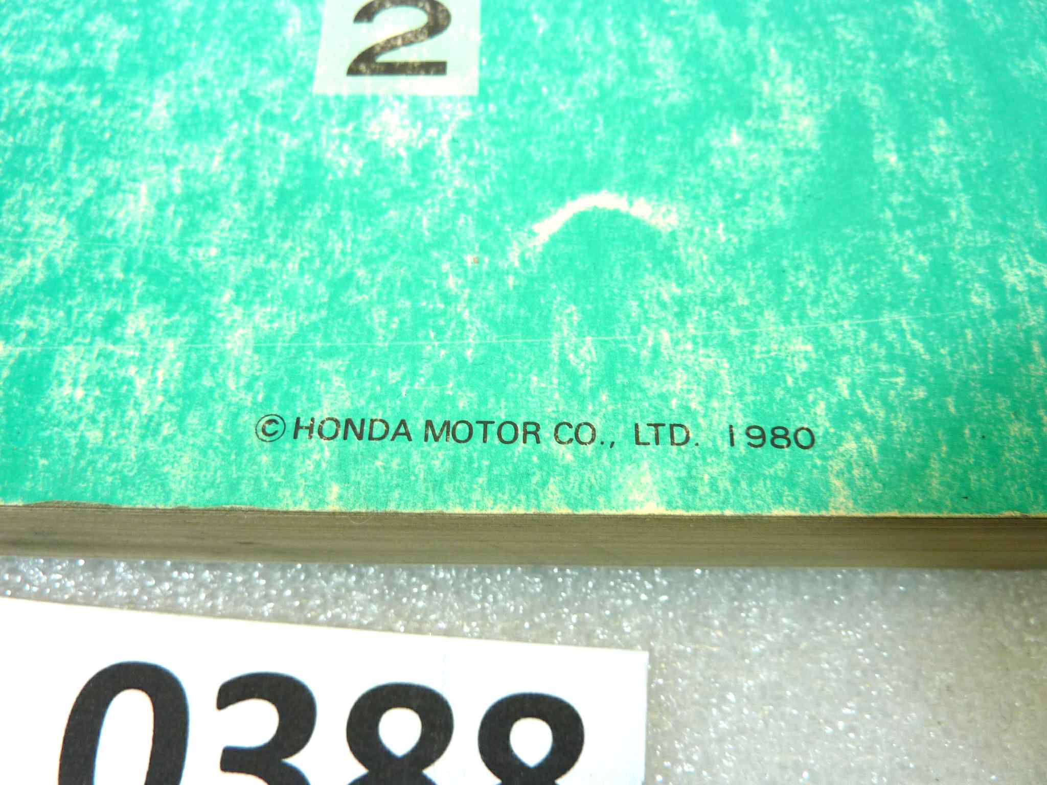 Catalogo parti ricambio Honda XL500S ricambi ORIGINALE eng fra ger esp Parts Catalog dim 21,5 x 28 cm - immagine 2