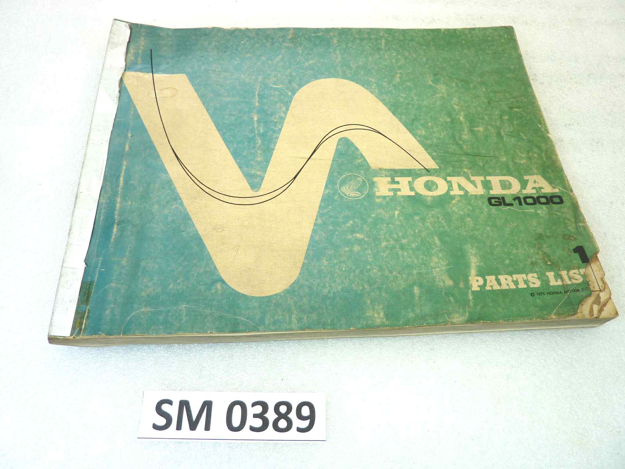 Catalogo parti ricambio Honda GL1000 ricambi ORIGINALE eng Parts Catalog dim 21,5 x 28 cm