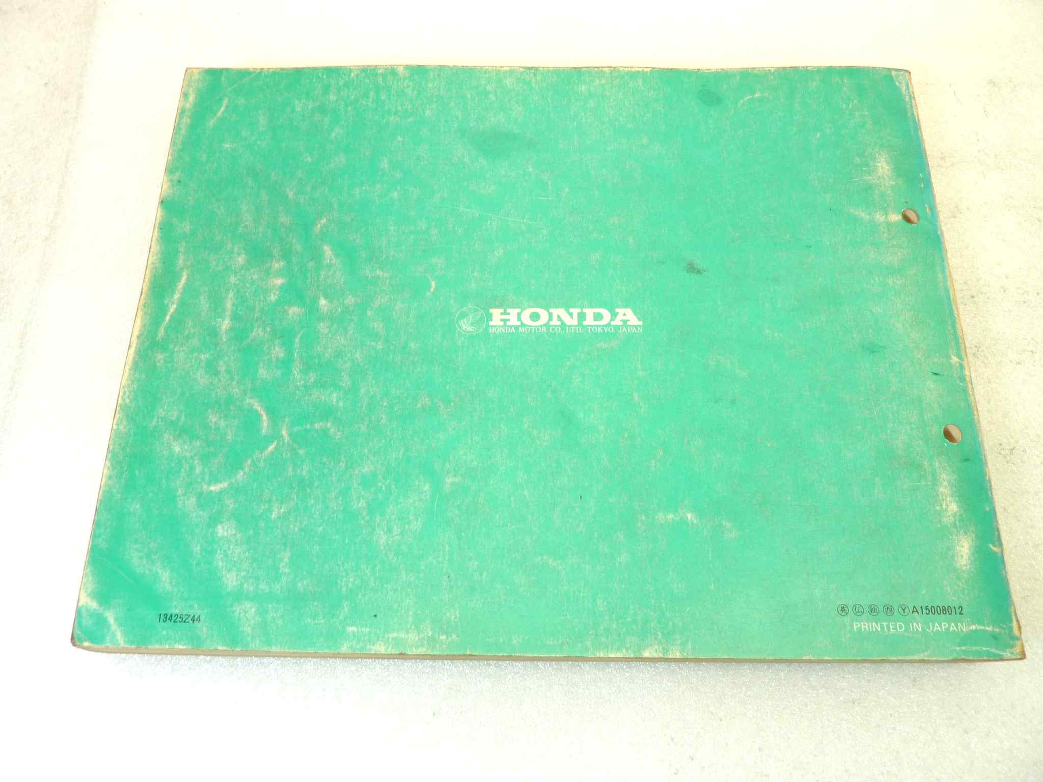 Catalogo parti ricambio Honda CB750K L ricambi ORIGINALE eng fra ger esp Parts Catalog dim 21,5 x 28 cm - immagine 3