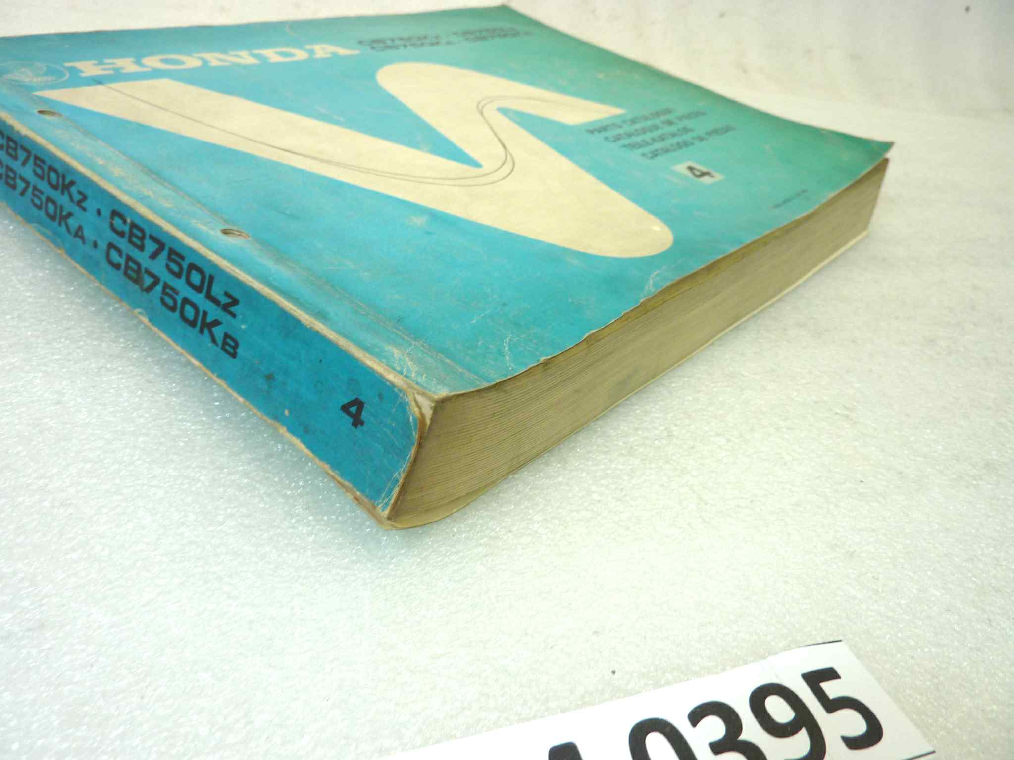 Catalogo parti ricambio Honda CB750K L ricambi ORIGINALE eng fra ger esp Parts Catalog dim 21,5 x 28 cm - immagine 7
