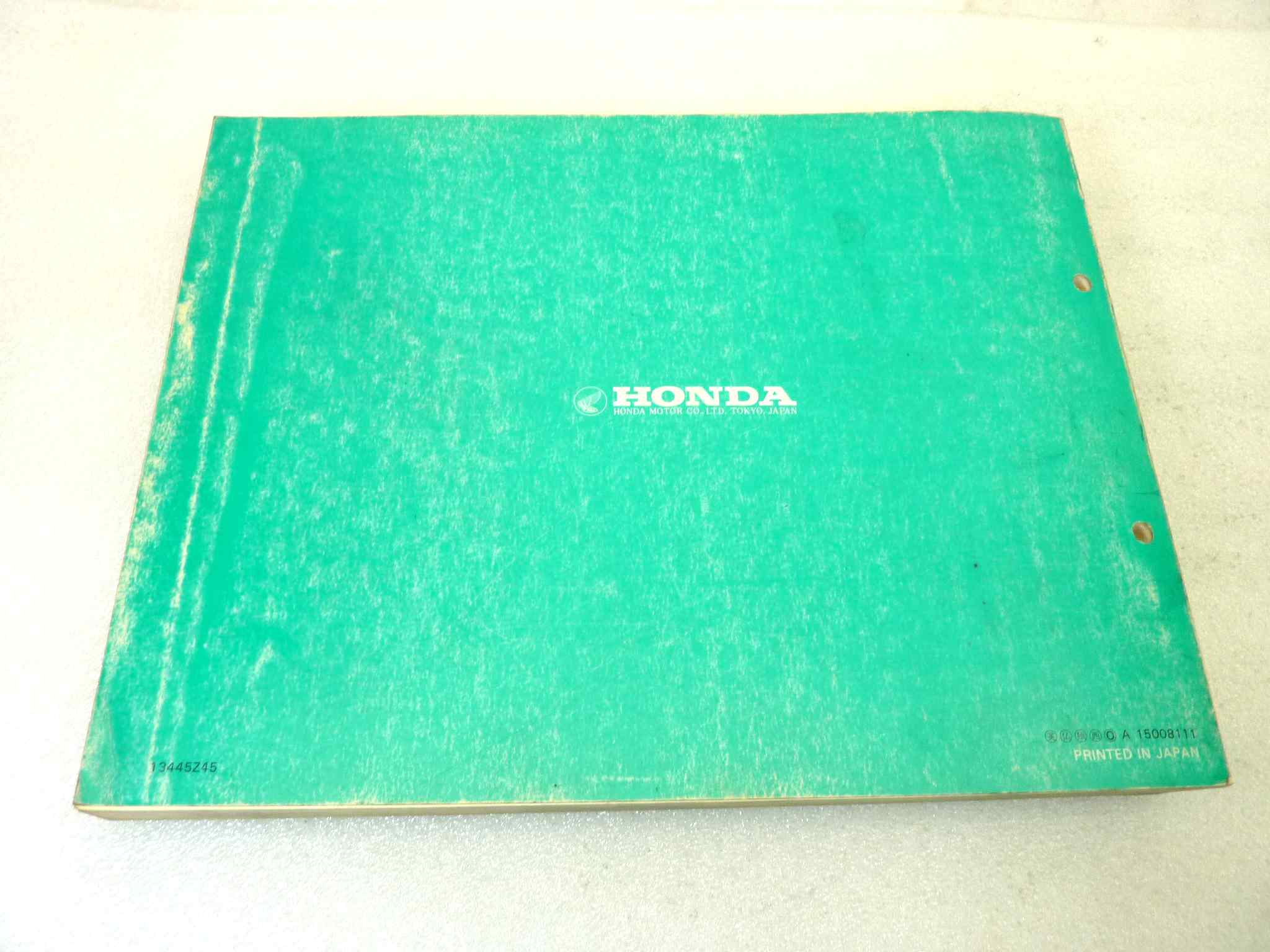 Catalogo parti ricambio Honda CB750F F2 5 ricambi ORIGINALE eng fra ger esp Parts Catalog dim 21,5 x 28 cm - immagine 3