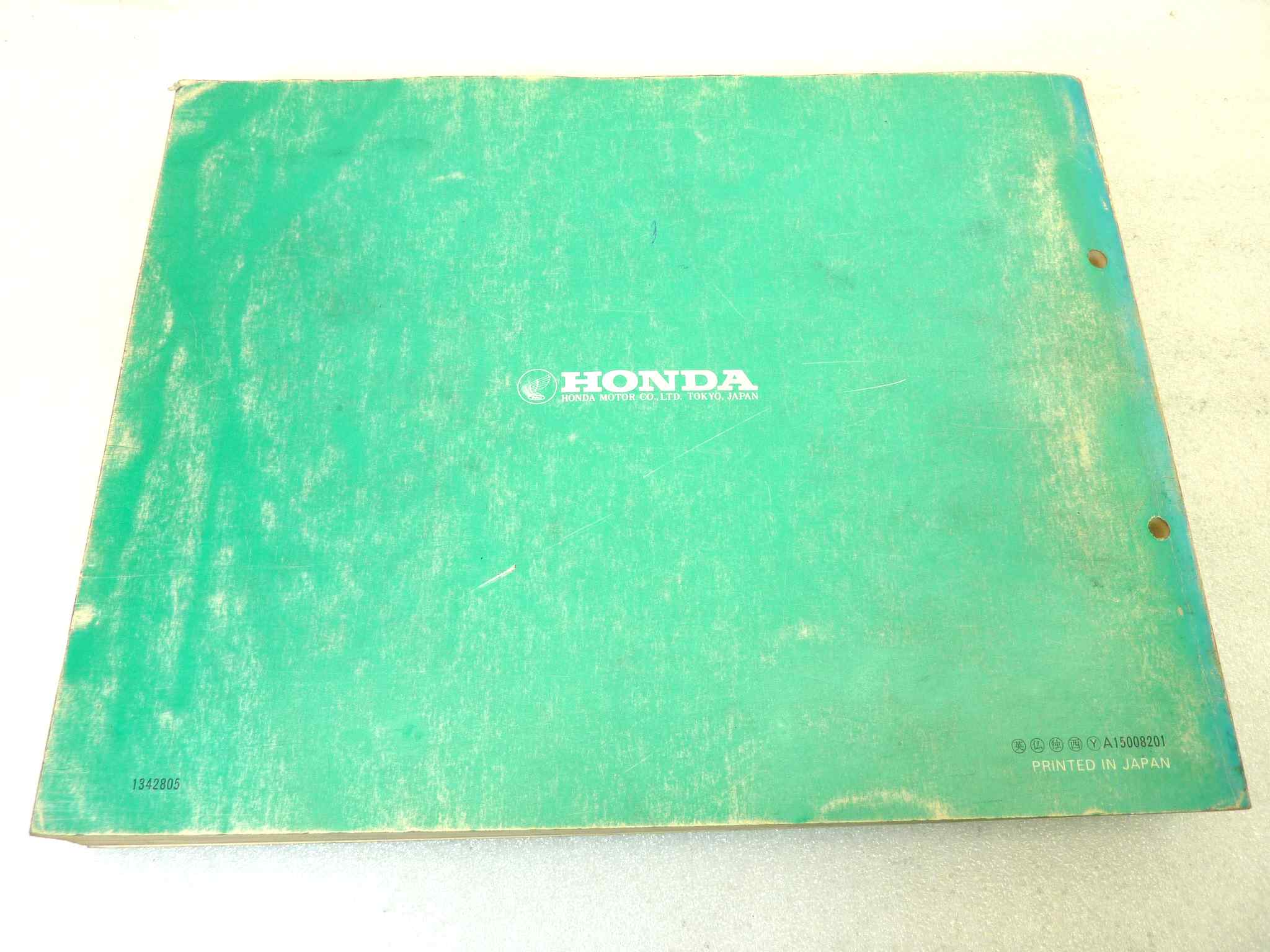 Catalogo parti ricambio Honda XL250S RC ricambi ORIGINALE eng fra ger esp Parts Catalog dim 21,5 x 28 cm - immagine 3