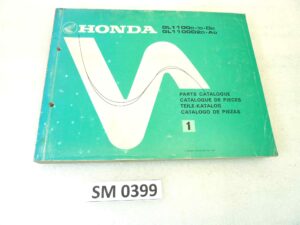 Catalogo parti ricambio Honda GL1100 D2 1 ricambi ORIGINALE eng fra ger esp Parts Catalog dim 21,5 x 28 cm