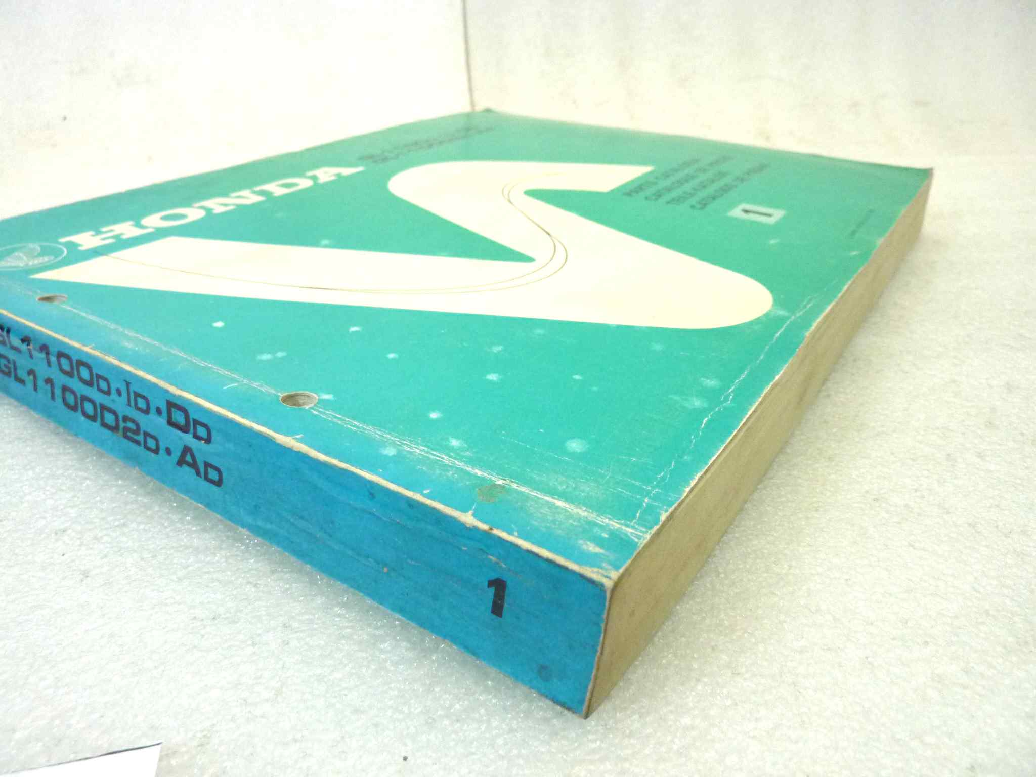 Catalogo parti ricambio Honda GL1100 D2 1 ricambi ORIGINALE eng fra ger esp Parts Catalog dim 21,5 x 28 cm - immagine 7