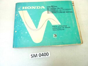 Catalogo parti ricambio Honda GL1200 GoldWing Intestate Aspencade Limited Ed 3 ricambi ORIGINALE eng fra ger Parts Catalog dim 21,5 x 28 cm