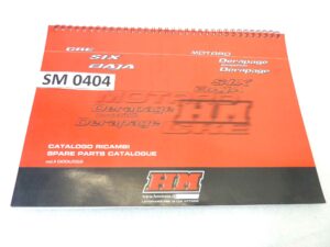 Catalogo parti ricambio Honda CRE SIX Baja DERAPAGE Competition ricambi ORIGINALE ita Parts Catalog dim 30 x 21,5 cm NUOVO fondo di magazzino, LEGGI DESCRIZIONE