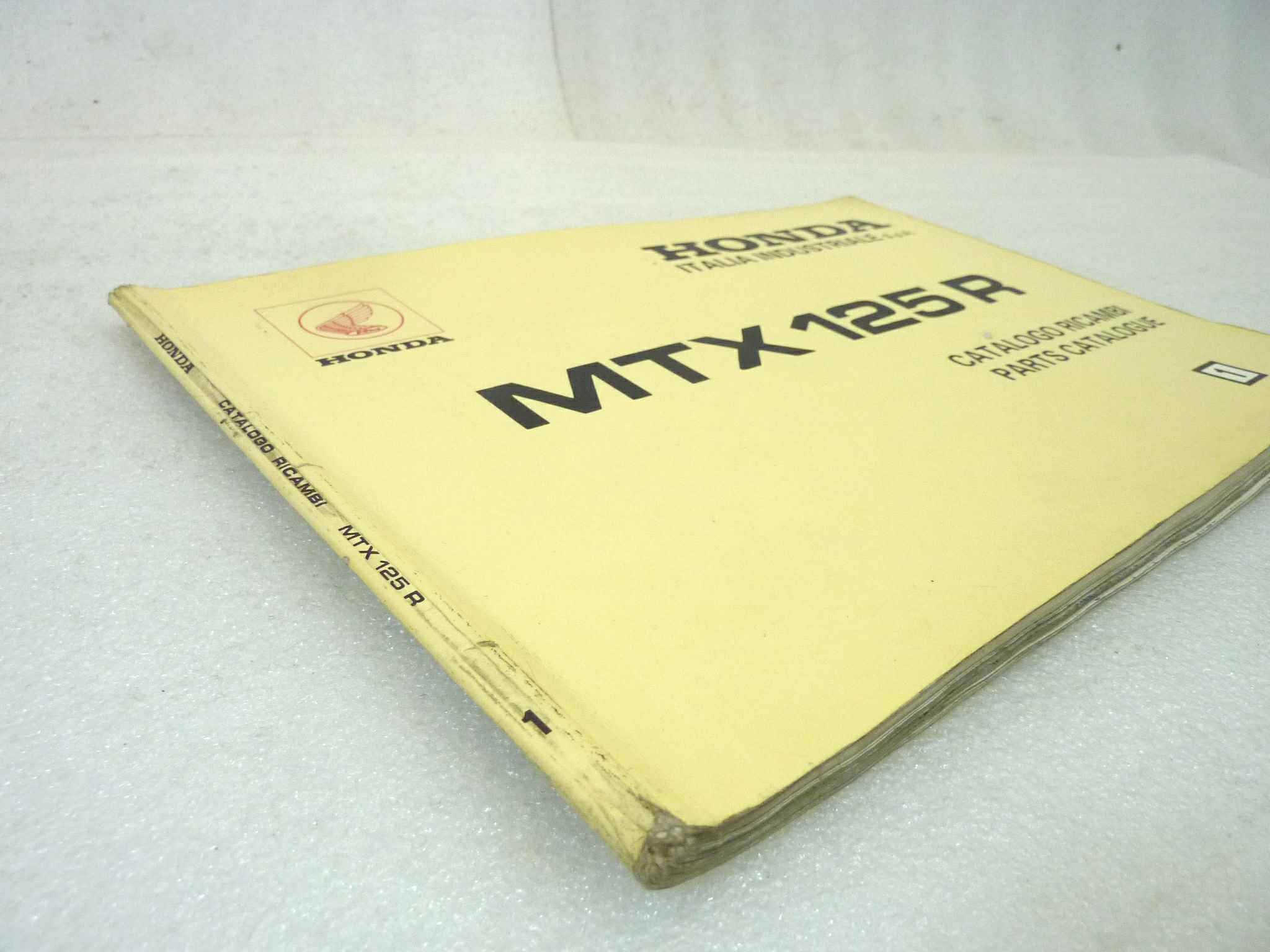Catalogo parti ricambio Honda MTX125R ricambi ORIGINALE ita eng Parts Catalog dim 21,5 x 30 cm - immagine 6