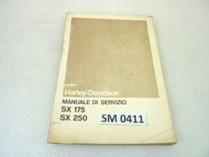 Manuale officina Cagiva AMF SX175 SX250 Shop Manual ORIGINALE ita - Motorcycle service Manual WORKSHOP riparazione dim 21,5 x 29,5 cm