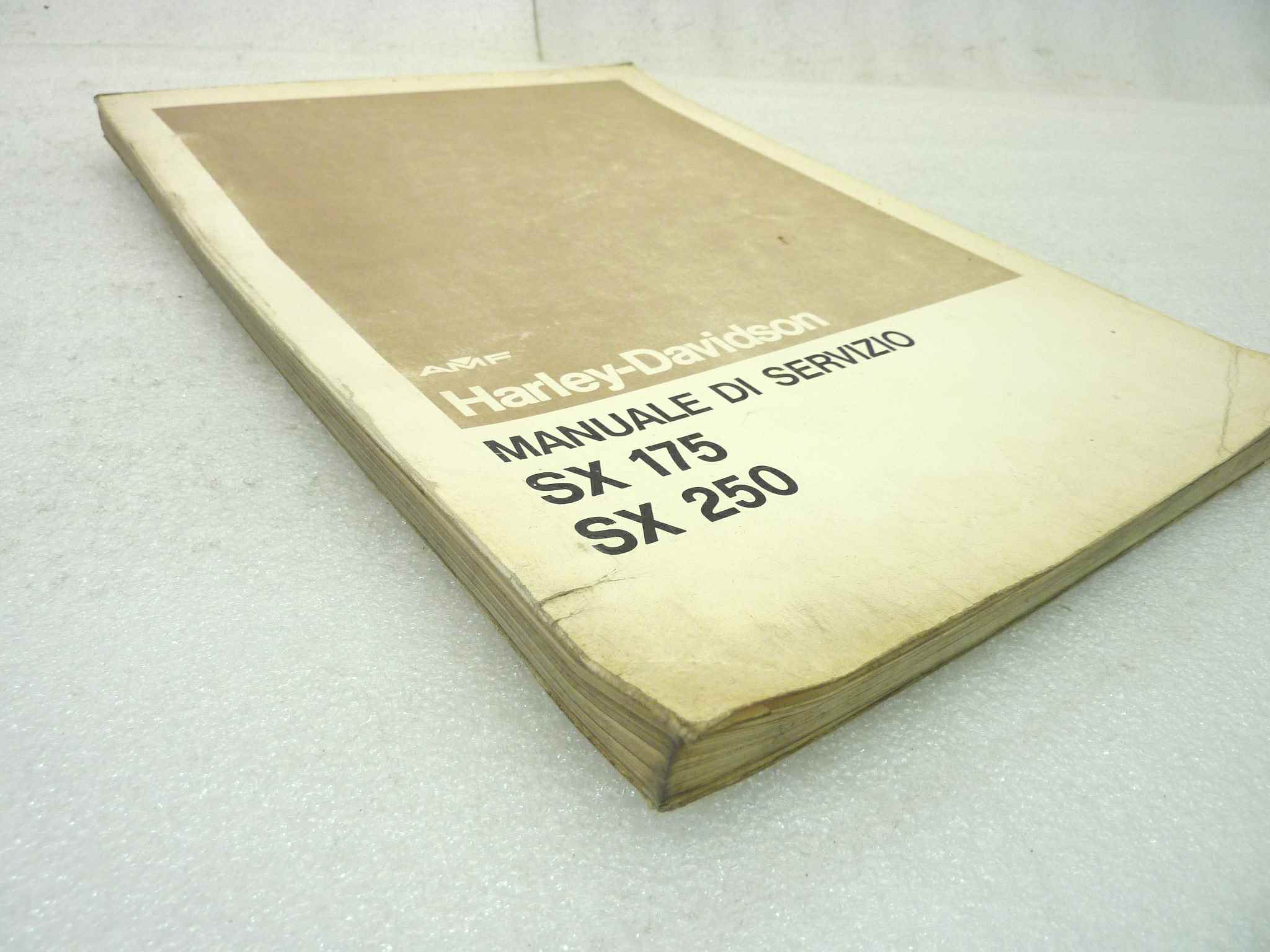 Manuale officina Cagiva AMF SX175 SX250 Shop Manual ORIGINALE ita - Motorcycle service Manual WORKSHOP riparazione dim 21,5 x 29,5 cm - immagine 6