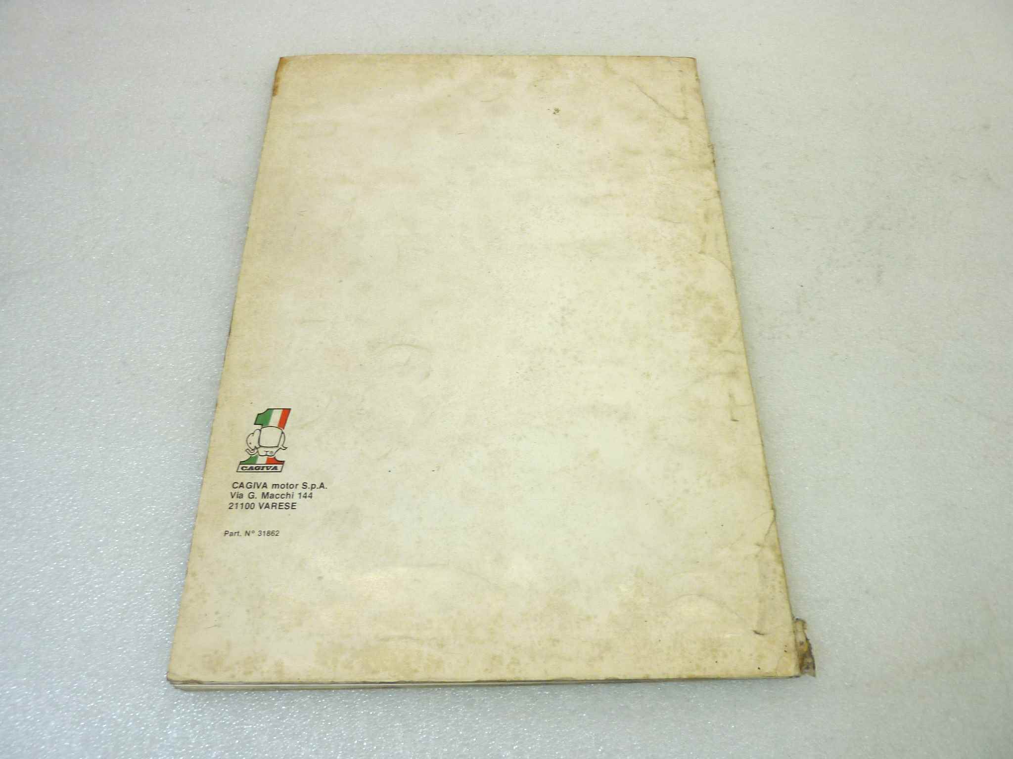 Catalogo parti ricambio Cagiva SST250 80 ricambi ORIGINALE eng ita fra ger Parts Catalog dim 21,5 x 29,5 cm - immagine 2