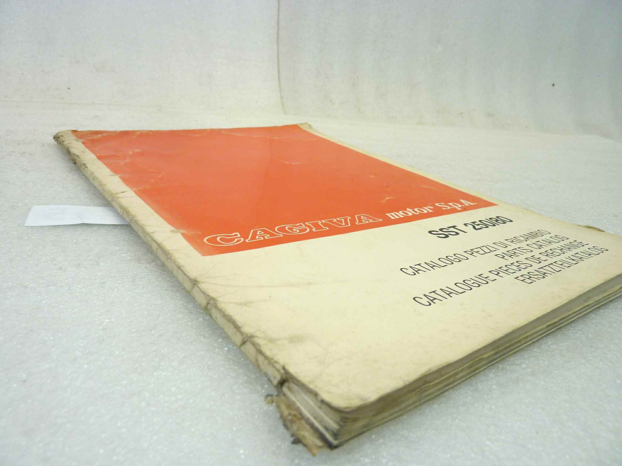Catalogo parti ricambio Cagiva SST250 80 ricambi ORIGINALE eng ita fra ger Parts Catalog dim 21,5 x 29,5 cm - immagine 5