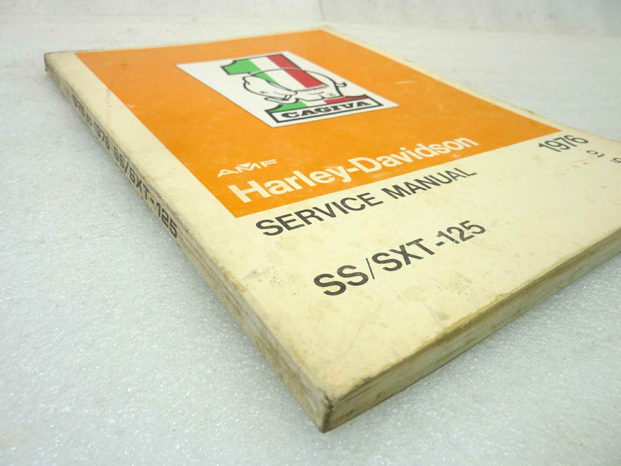 Manuale officina Cagiva AMF SS SXT 125 Shop Manual ORIGINALE eng - Motorcycle service Manual WORKSHOP riparazione dim 21,5 x 29,5 cm - immagine 8
