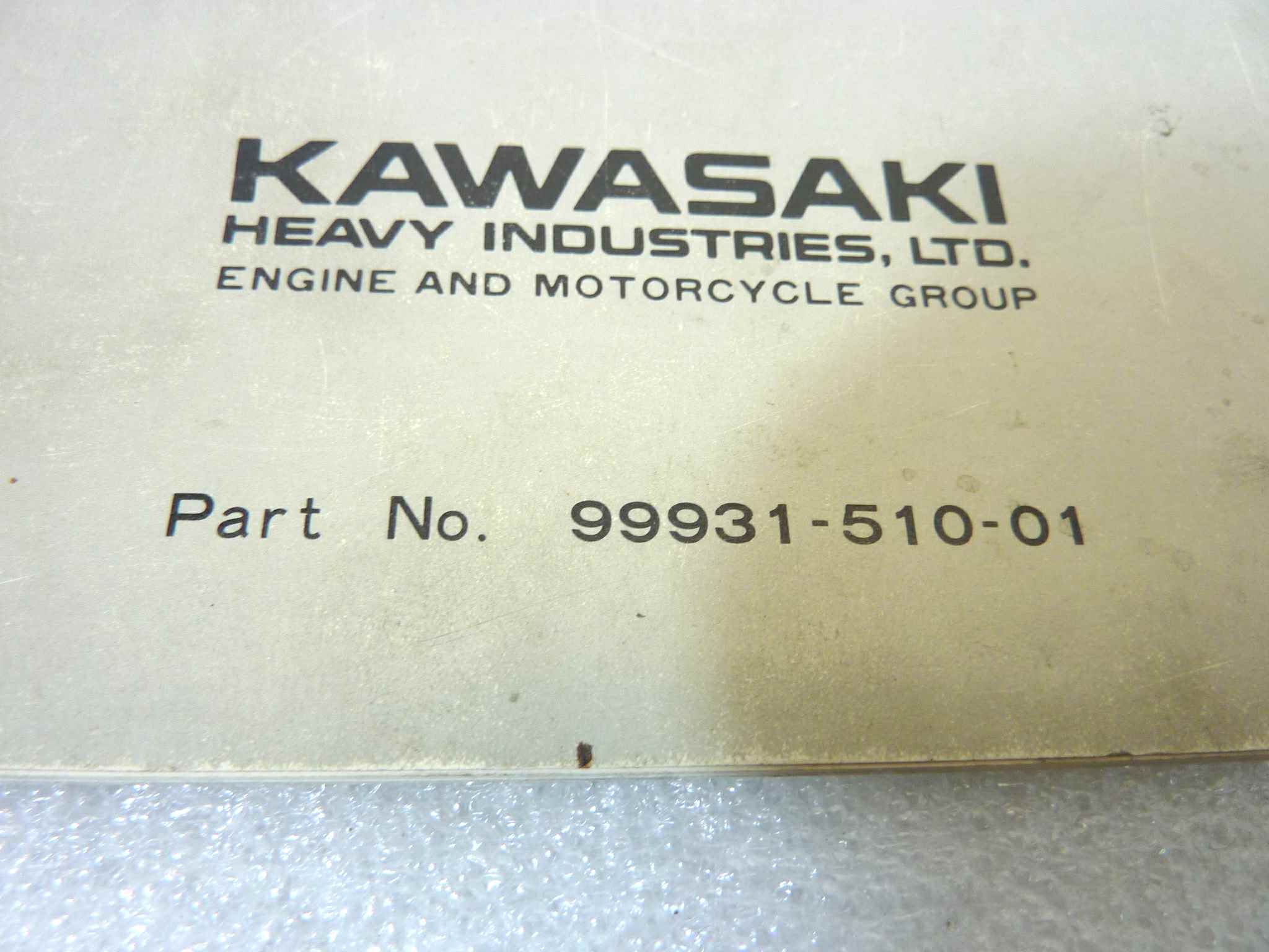 Manuale officina Kawasaki Z750 B1 Shop Manual ORIGINALE eng - Motorcycle service Manual WORKSHOP riparazione dim 21,5 x 28 cm - immagine 4