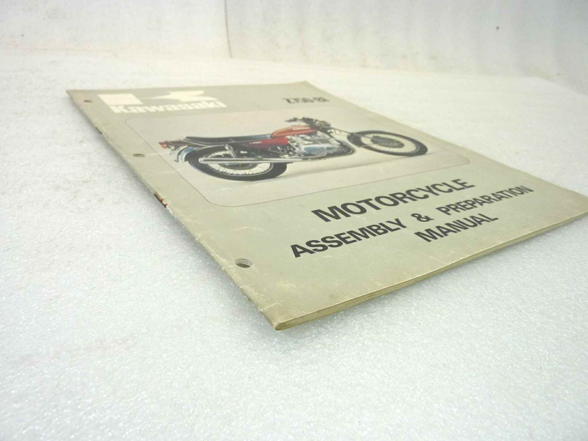 Manuale officina Kawasaki Z750 B1 Shop Manual ORIGINALE eng - Motorcycle service Manual WORKSHOP riparazione dim 21,5 x 28 cm - immagine 6