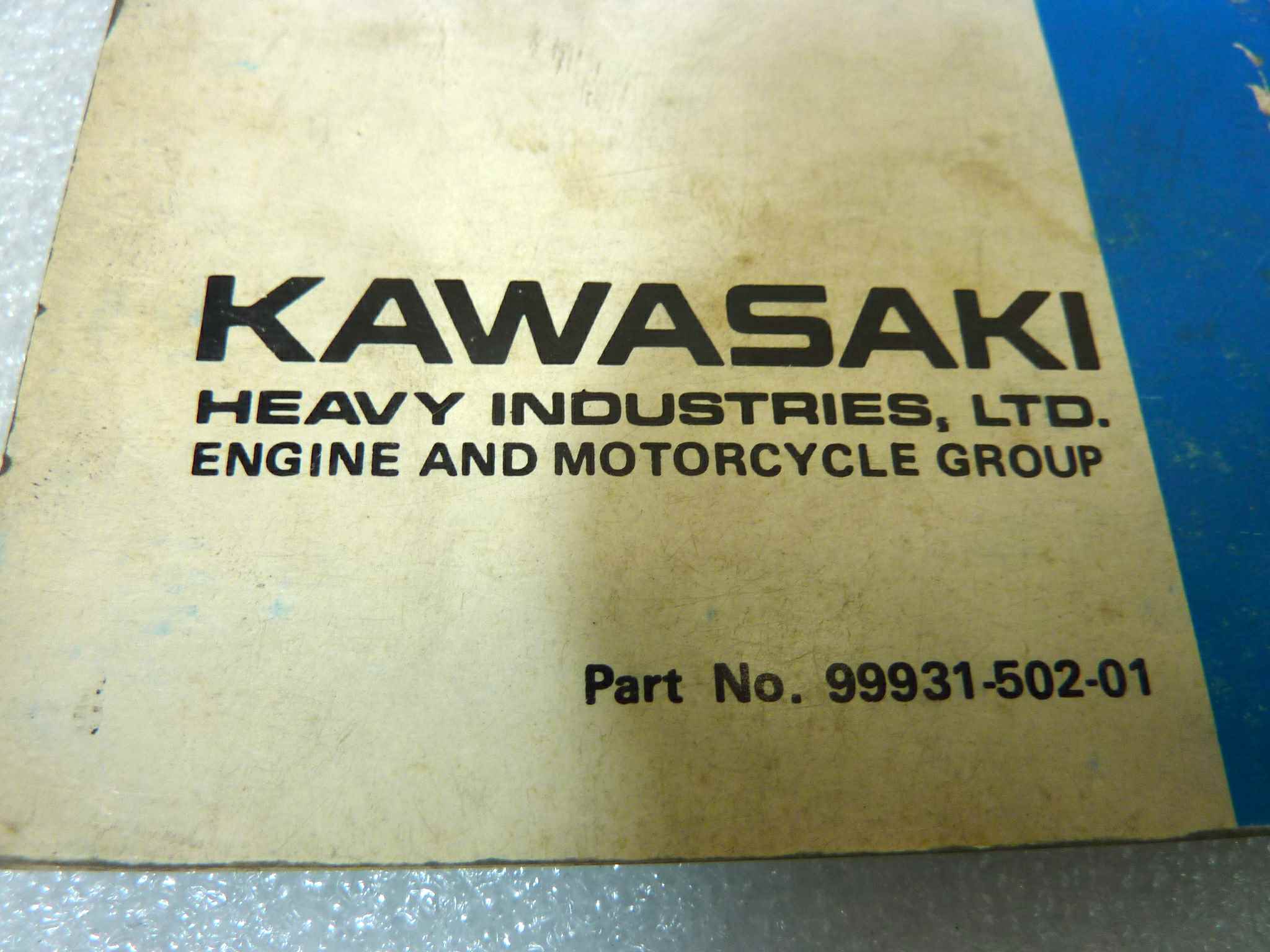 Manuale attrezzi speciali Kawasaki moto epoca - immagine 3