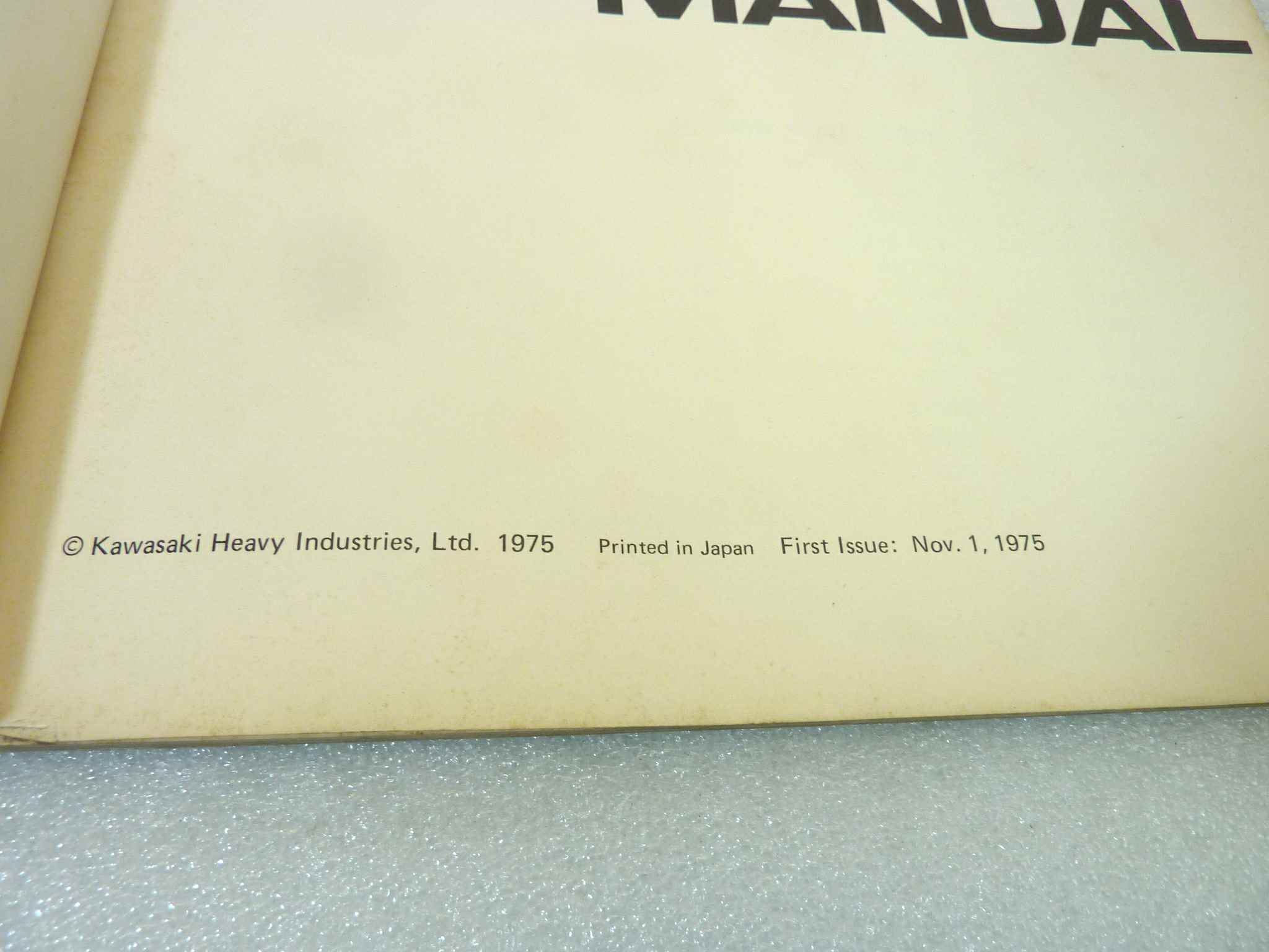 Manuale attrezzi speciali Kawasaki moto epoca - immagine 4