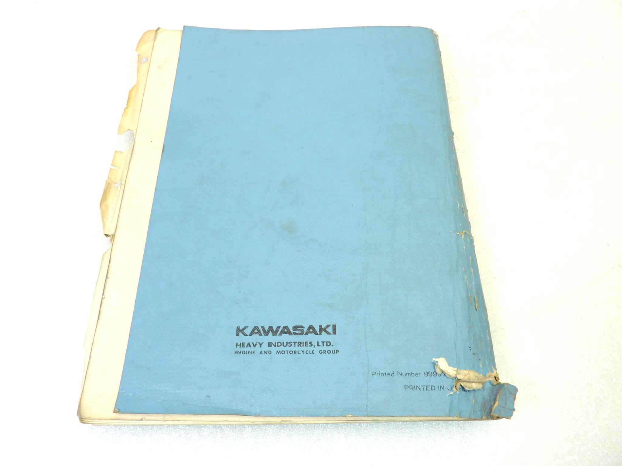 Catalogo parti ricambio Kawasaki KZ400 ricambi ORIGINALE eng Parts Catalog dim 22 x 28 cm - immagine 2