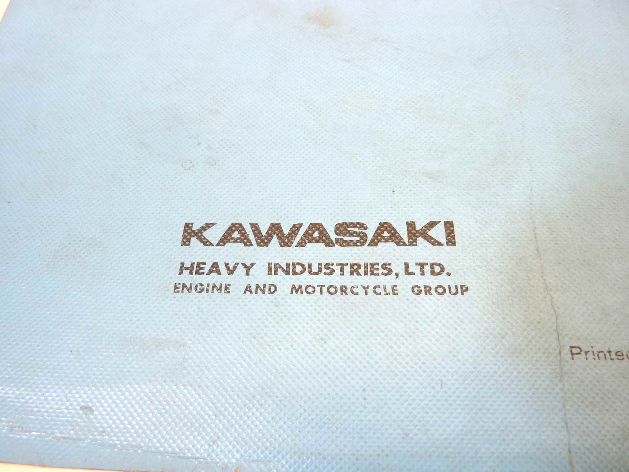 Catalogo parti ricambio Kawasaki KZ400 ricambi ORIGINALE eng Parts Catalog dim 22 x 28 cm - immagine 4