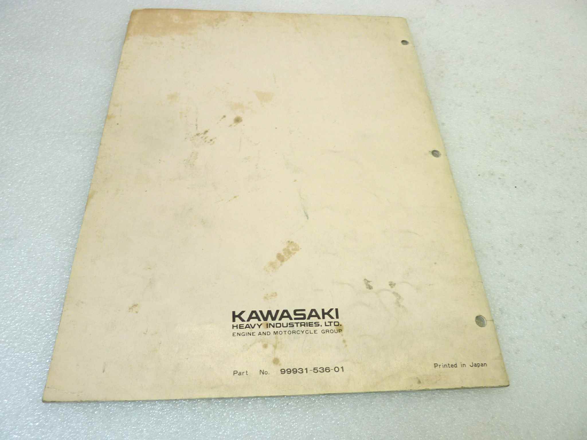 Manuale officina Kawasaki Z200 A1 Shop Manual ORIGINALE eng - Motorcycle service Manual WORKSHOP riparazione dim 21,5 x 28 cm - immagine 2