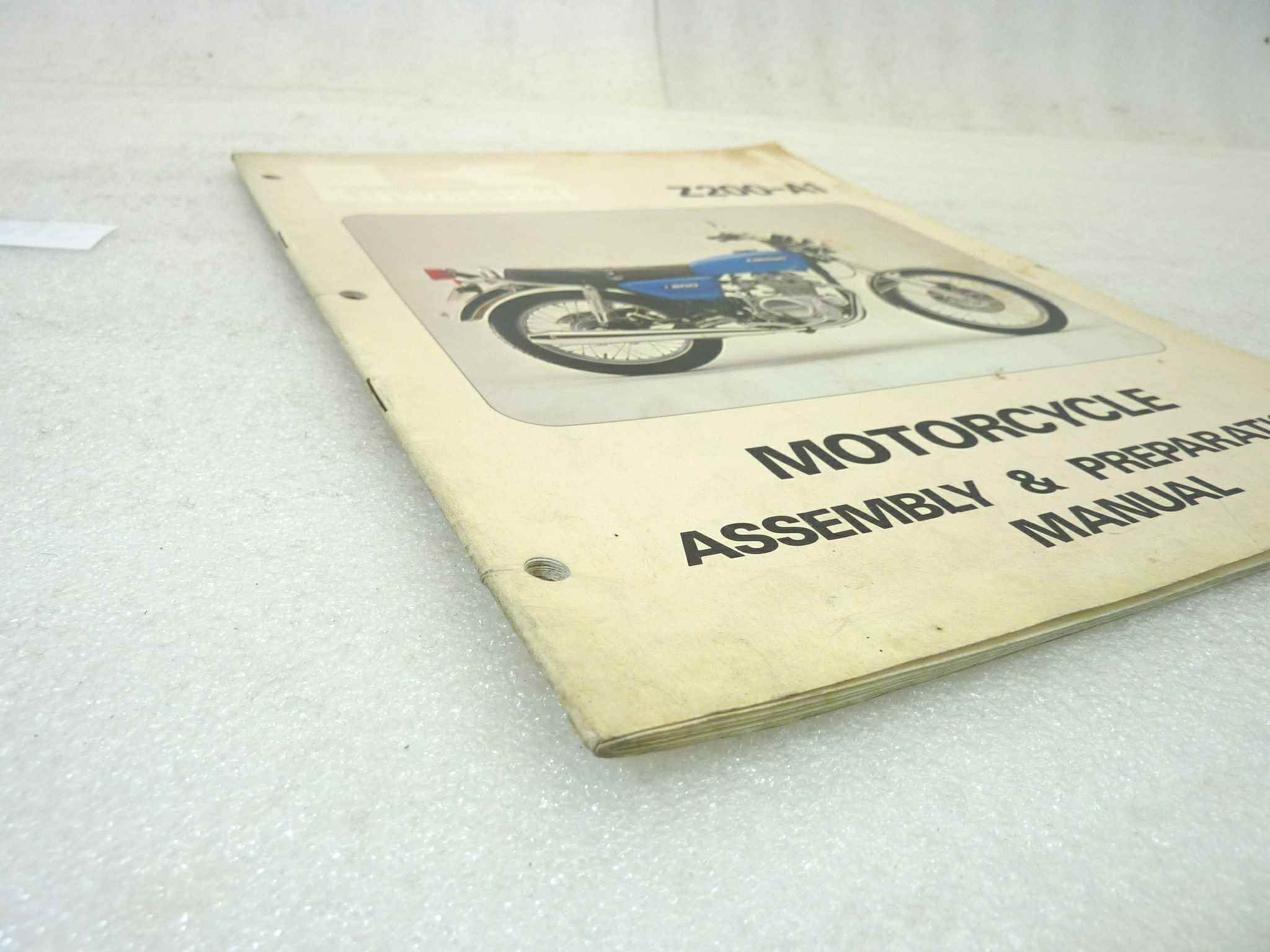 Manuale officina Kawasaki Z200 A1 Shop Manual ORIGINALE eng - Motorcycle service Manual WORKSHOP riparazione dim 21,5 x 28 cm - immagine 6