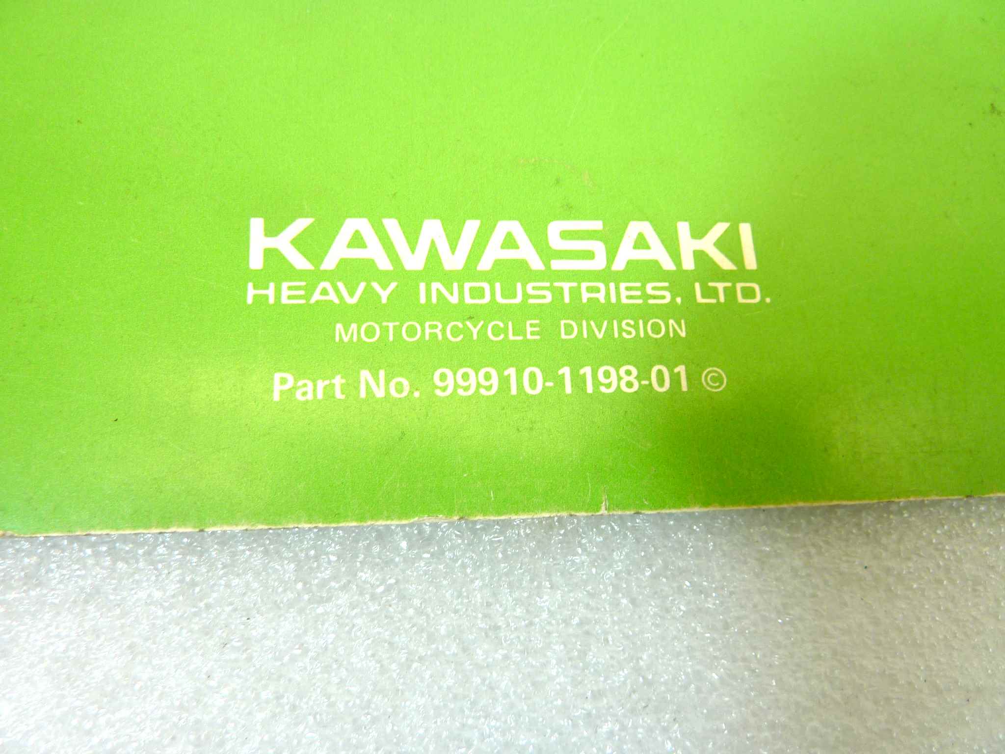 Catalogo parti ricambio Kawasaki Z750 S LTD ricambi ORIGINALE eng Parts Catalog dim 18 x 26 cm - immagine 3