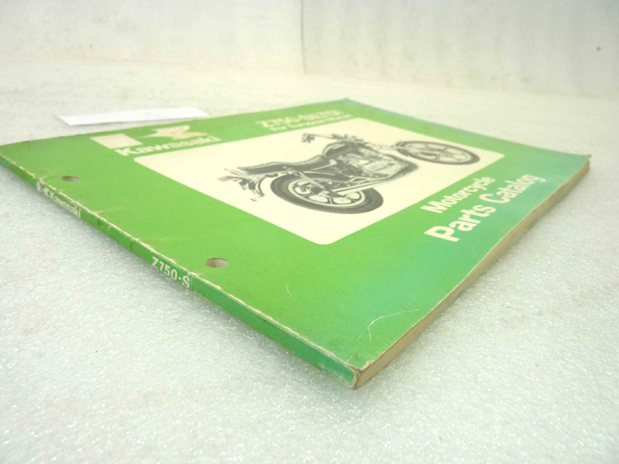 Catalogo parti ricambio Kawasaki Z750 S LTD ricambi ORIGINALE eng Parts Catalog dim 18 x 26 cm - immagine 7