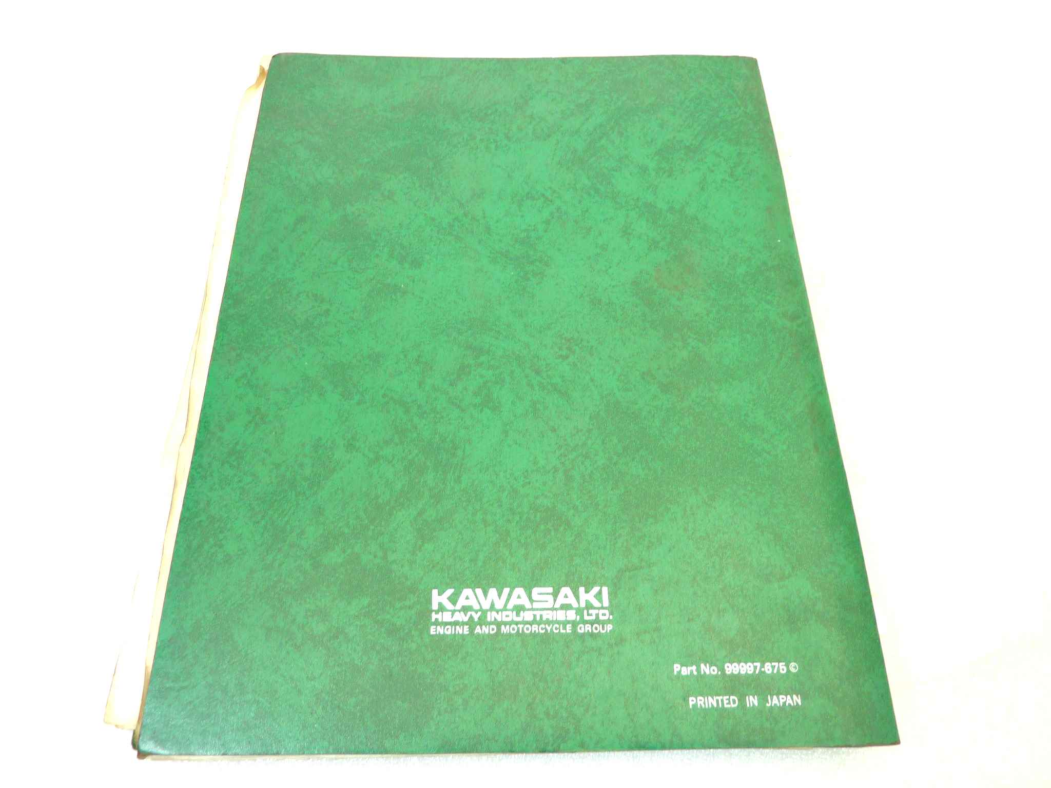 Catalogo parti ricambio Kawasaki Z750 B1 ricambi ORIGINALE eng Parts Catalog dim 22 x 28 cm - immagine 2